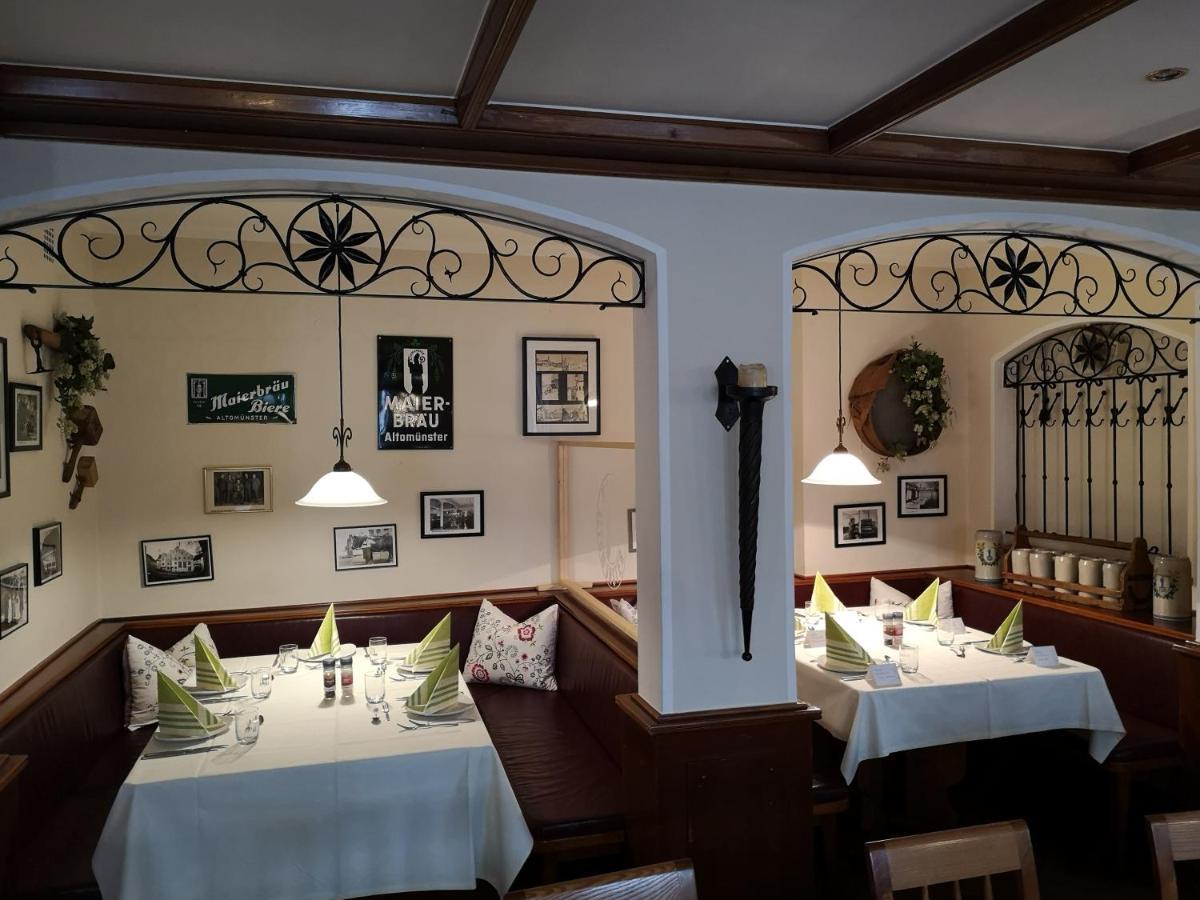 Hotel Maierbraeu Altomunster Bagian luar foto